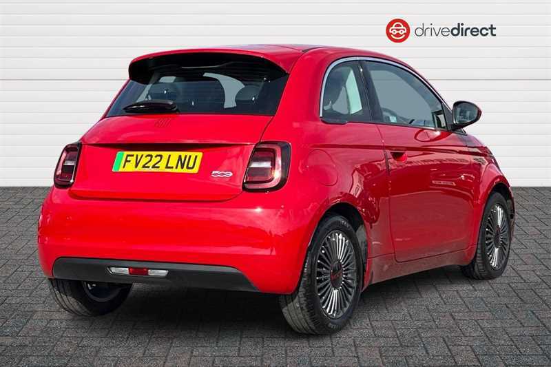Fiat 500E 24Kwh Red Hatchback 95 Ps Red #3