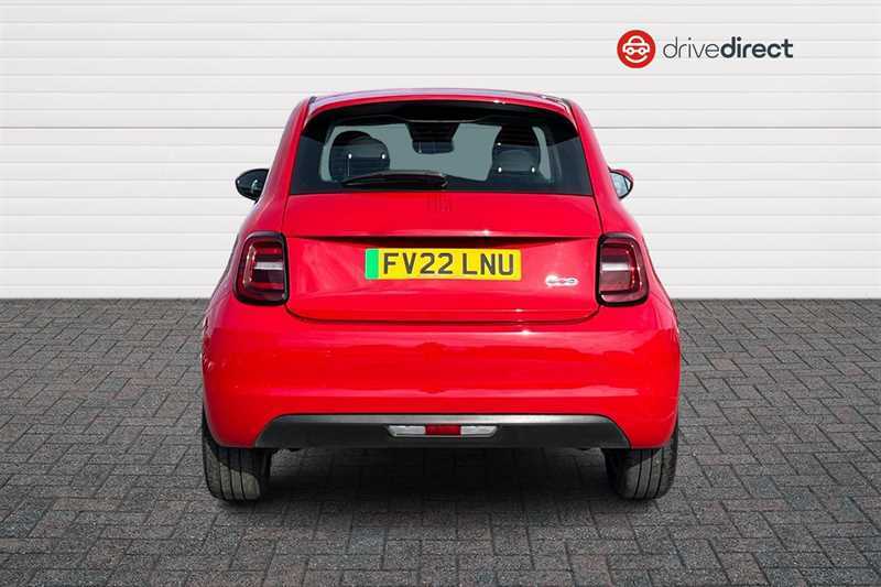 Fiat 500E 24Kwh Red Hatchback 95 Ps Red #4