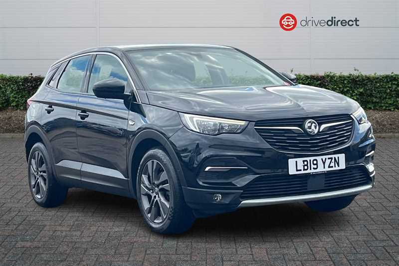 Vauxhall Grandland X 1.2 Turbo Gpf Sport Nav Suv Euro 6 Black