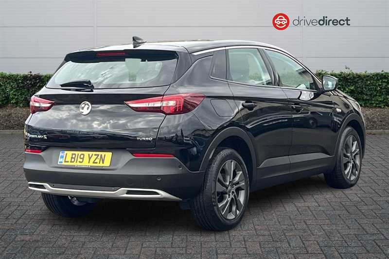 Vauxhall Grandland X 1.2 Turbo Gpf Sport Nav Suv Euro 6 Black #3