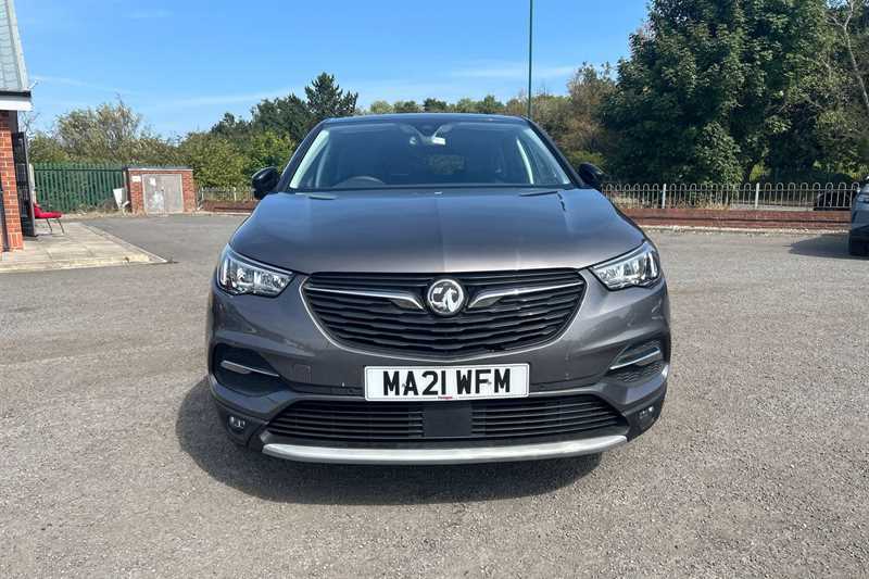 Vauxhall Grandland X 1.2 Turbo Sri Nav Suv Euro 6 S MA21WFM Grey #2
