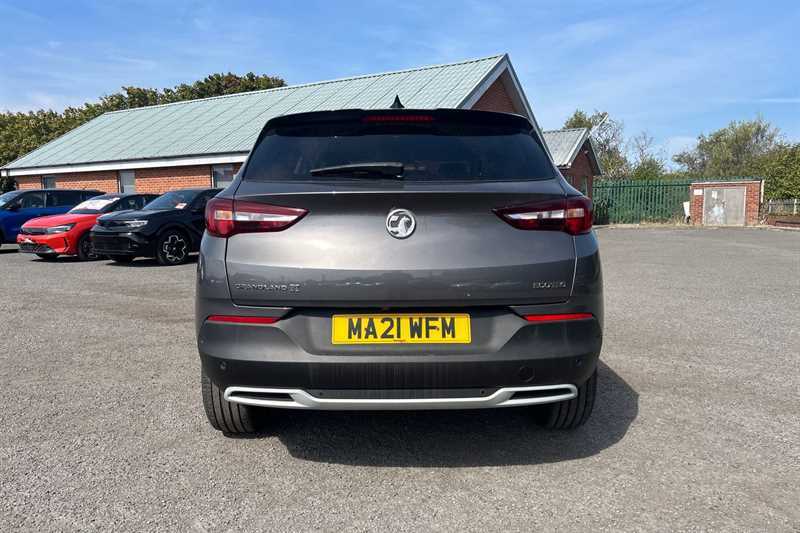 Vauxhall Grandland X 1.2 Turbo Sri Nav Suv Euro 6 S MA21WFM Grey #4