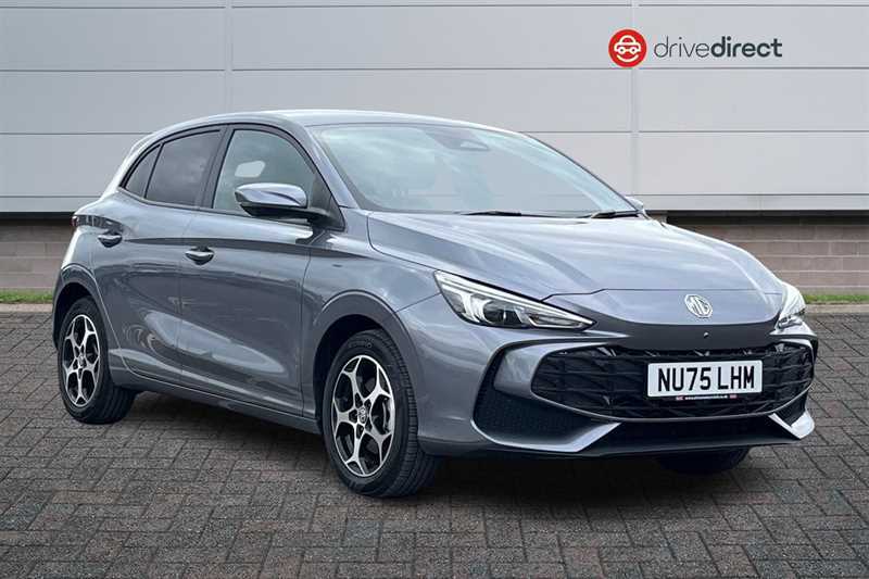 MG MG3 1.5 Hybrid Trophy Hatchback Hybrid Aut Grey
