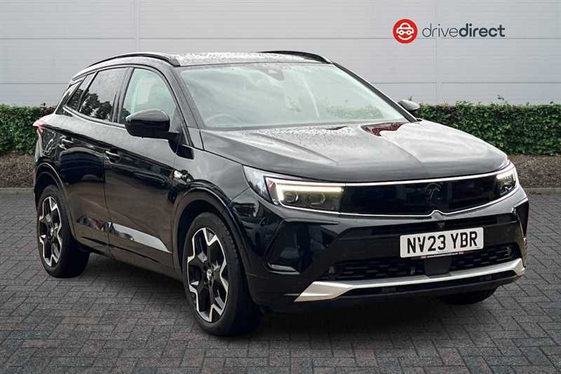 Vauxhall Grandland 1.2 Turbo Ultimate Suv Euro 6 S Black