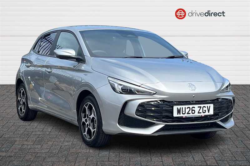 MG MG3 1.5 Hybrid Trophy Hatchback Hybrid Aut Silver