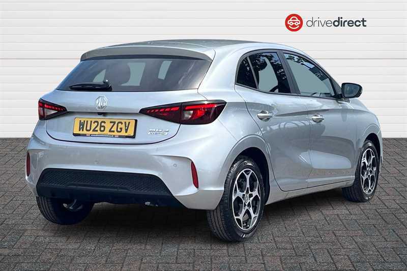 MG MG3 1.5 Hybrid Trophy Hatchback Hybrid Aut WU26ZGV Silver #3