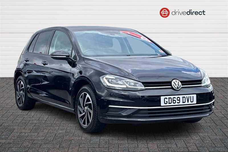 Volkswagen Golf 1.6 Tdi Match Edition Hatchback Black