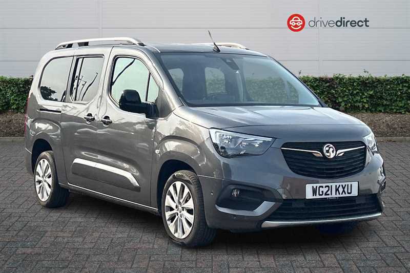 Vauxhall Combo Life 1.2 Turbo Elite XL Mpv Euro 6 Ss Grey