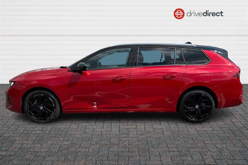Vauxhall Astra 1.2 Turbo Gs Sports Tourer Euro YV23BCF Red #6