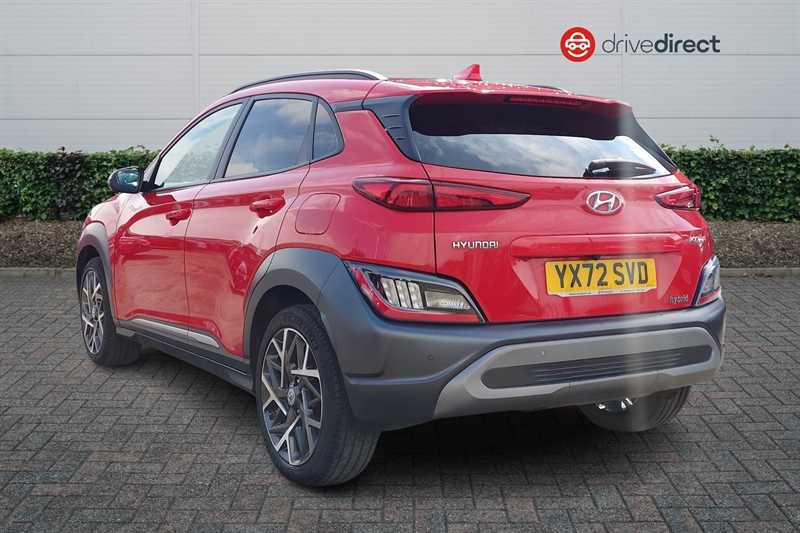 Hyundai Kona 1.6 H-gdi Premium Suv Hybrid Dct Euro 6 Red #5