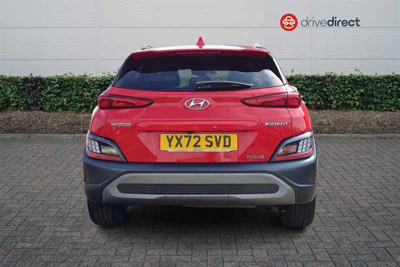 Hyundai Kona 1.6 H-gdi Premium Suv Hybrid Dct Euro 6 Red #4