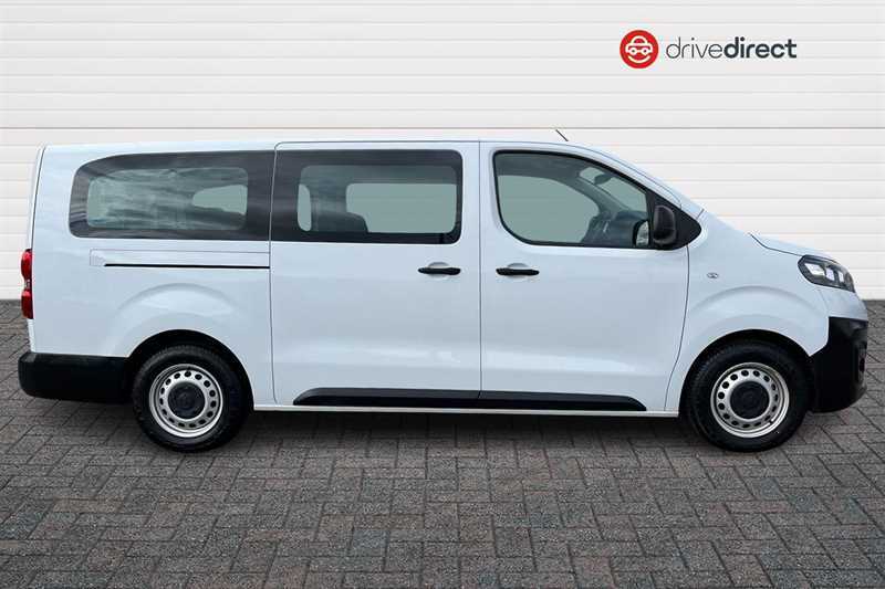 Vauxhall Vivaro 50Kwh Combi Mpv Lwb 9 Seat, 7.4 White #2