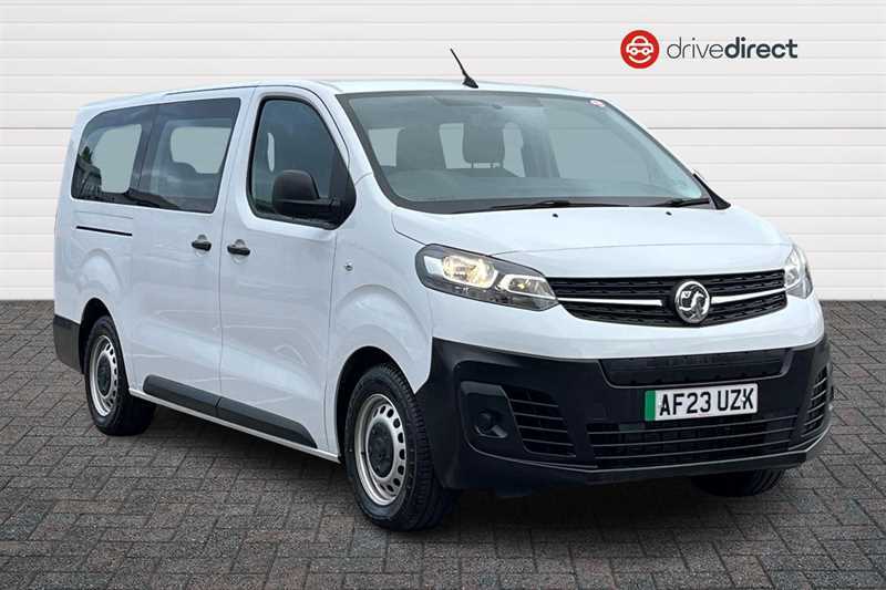 Vauxhall Vivaro 50Kwh Combi Mpv Lwb 9 Seat, 7.4 White