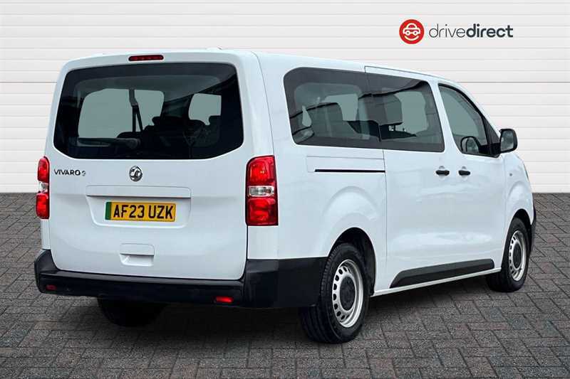 Vauxhall Vivaro 50Kwh Combi Mpv Lwb 9 Seat, 7.4 White #3