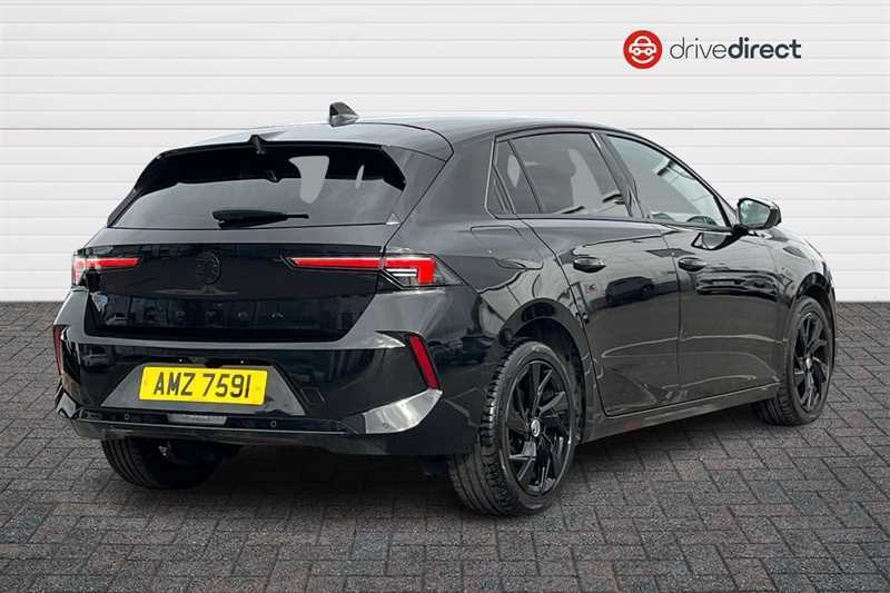 Vauxhall Astra 1.2 Turbo Gs Hatchback Euro 6 S Black #3