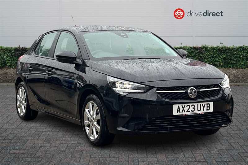Vauxhall Corsa 1.2 Design Hatchback Euro 6 75 Black