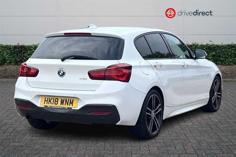 BMW 1 Series 1.5 118I M Sport Shadow Edition Hatchback Petr White #3