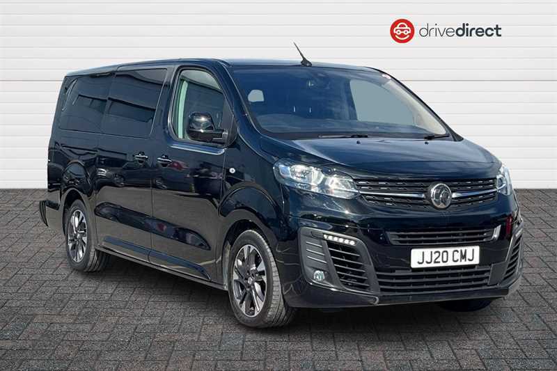 Vauxhall Vivaro 50Kwh Ultimate Mpv Lwb 8 Seat, Black