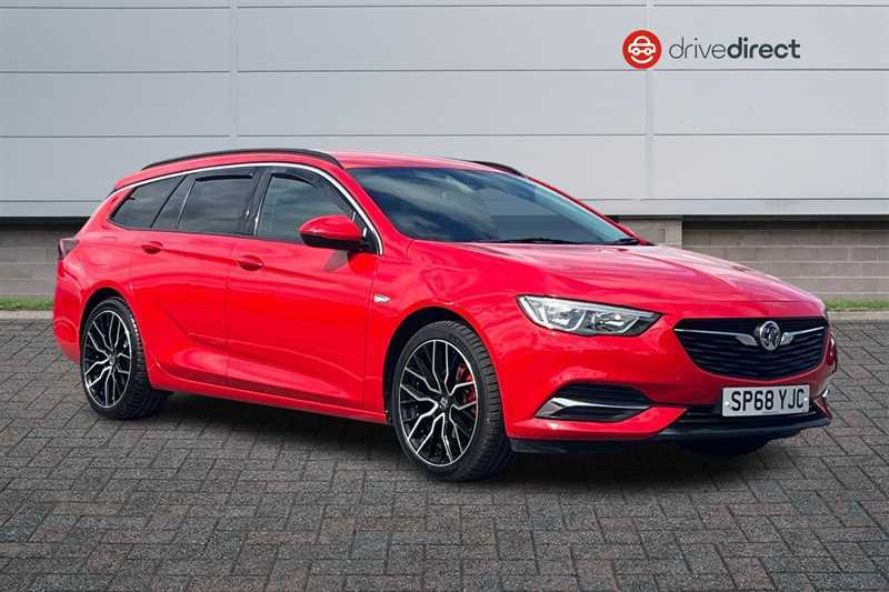 Vauxhall Insignia 1.5I Turbo Gpf Design Sports Tourer Man Red