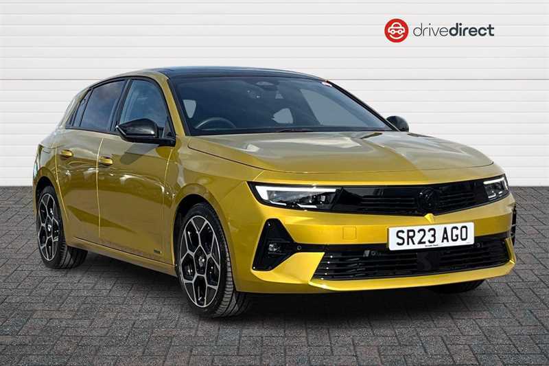 Vauxhall Astra 1.2 Turbo Ultimate Hatchback Euro Yellow