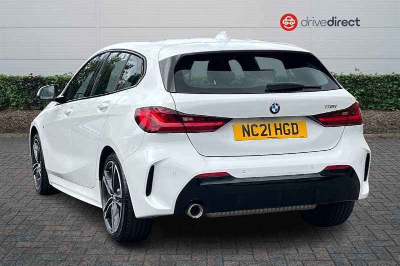 BMW 1 Series 1.5 118I M Sport Lcp Hatchback White #5