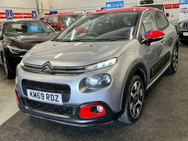 Citroen C3 1.2 Puretech Flair Nav Edition Hatchback Petro KM69RDZ Grey #2