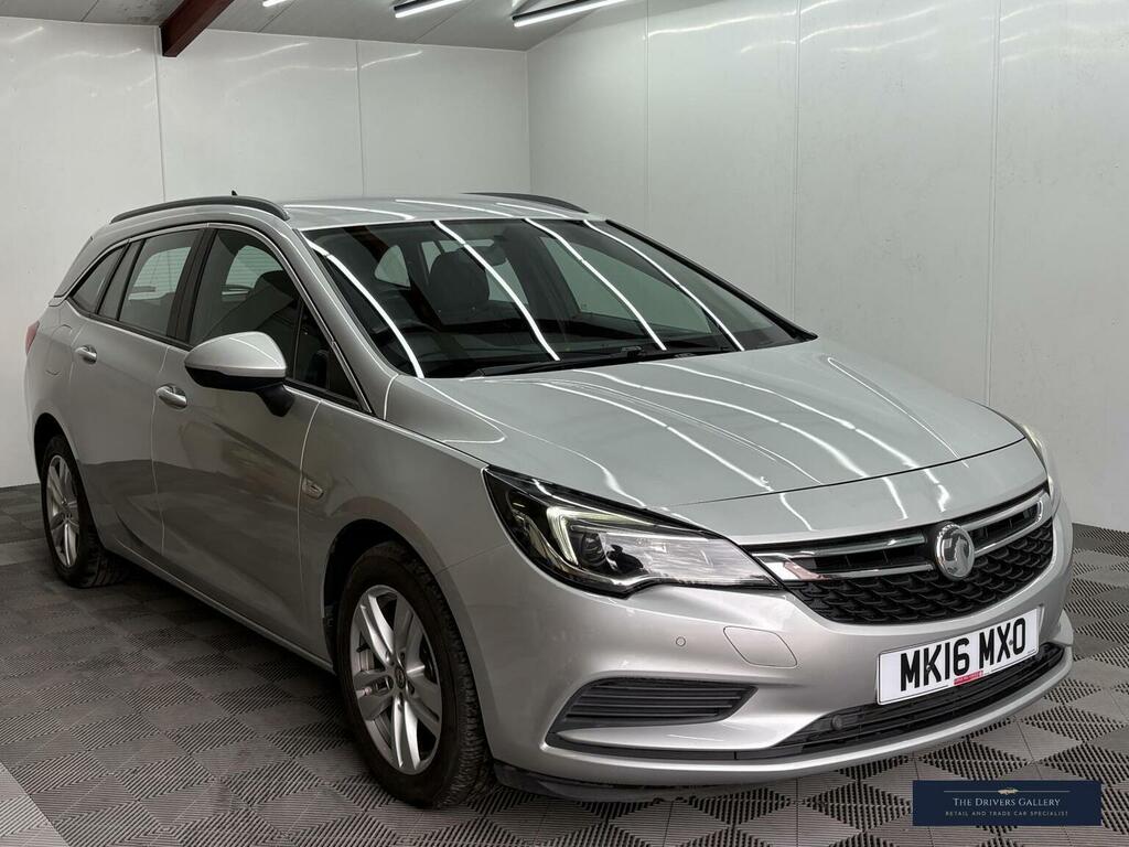 Vauxhall Astra 1.6 Cdti Tech Line Sports Tourer Euro 6 Silver