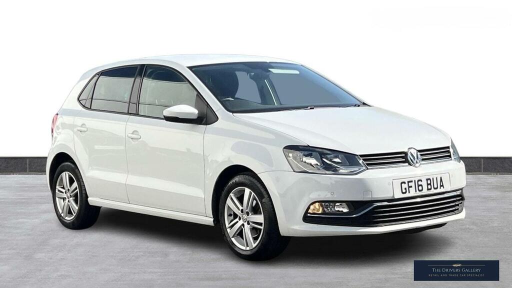 Volkswagen Polo Hatchback 1.2 Tsi Bluemotion Tech Match Euro 6 S White