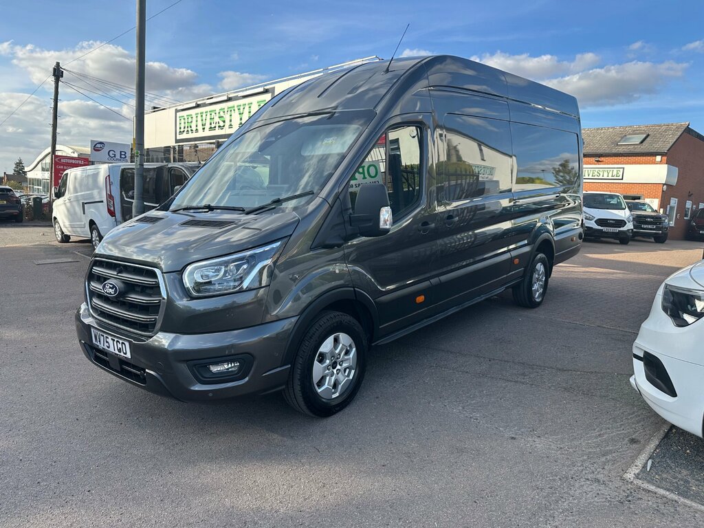 Ford Transit Custom 2.0 350 Ecoblue Limited Panel Van Manua WV75TGO Grey #6