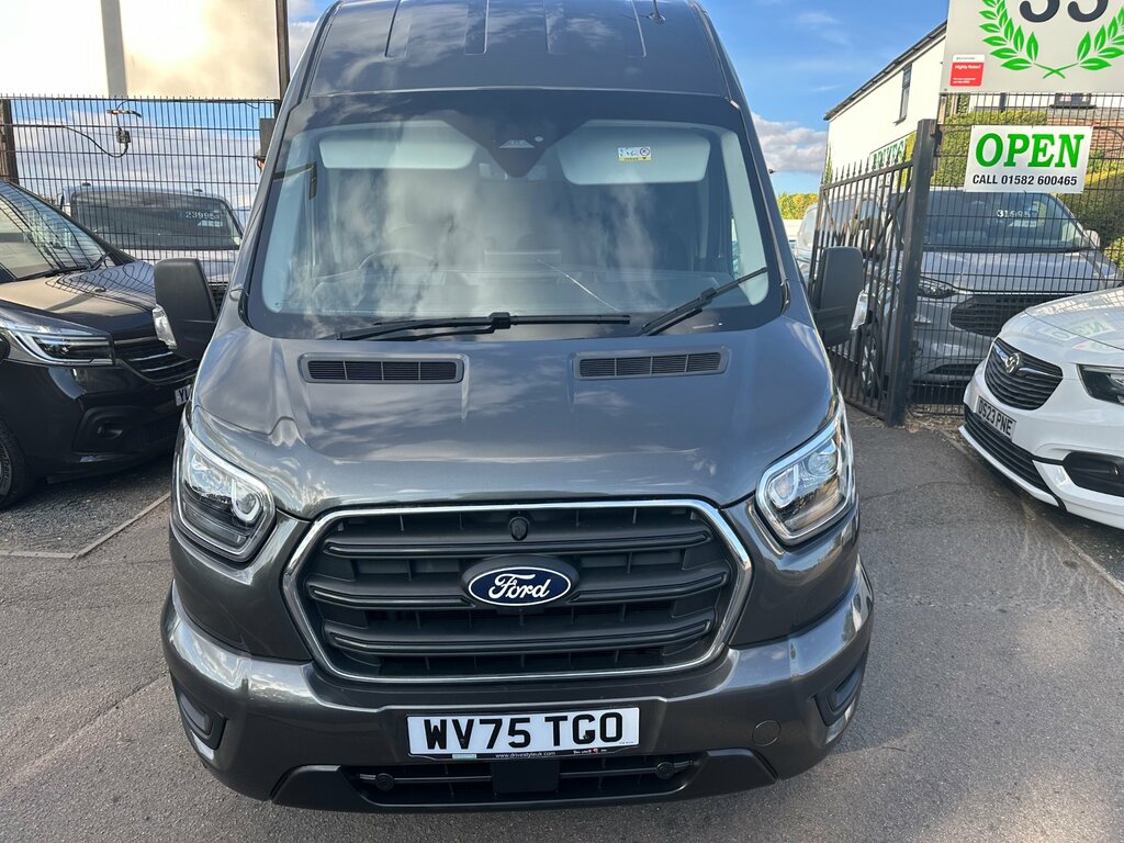Ford Transit Custom 2.0 350 Ecoblue Limited Panel Van Manua WV75TGO Grey #3