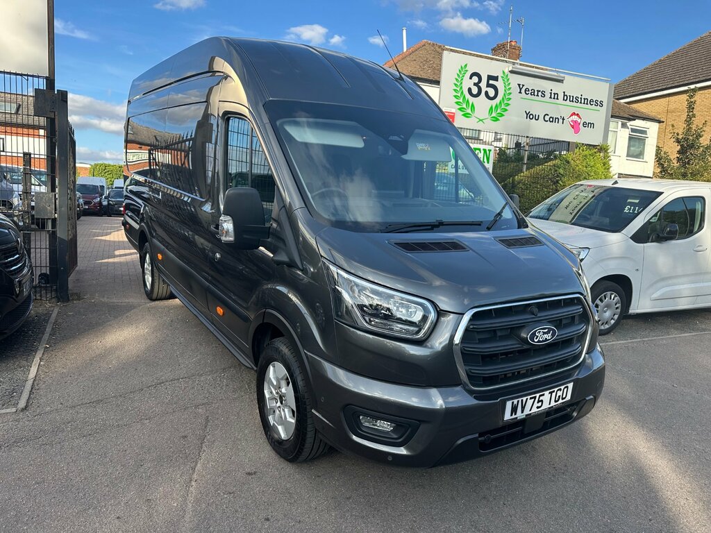 Ford Transit Custom 2.0 350 Ecoblue Limited Panel Van Manua WV75TGO Grey #2