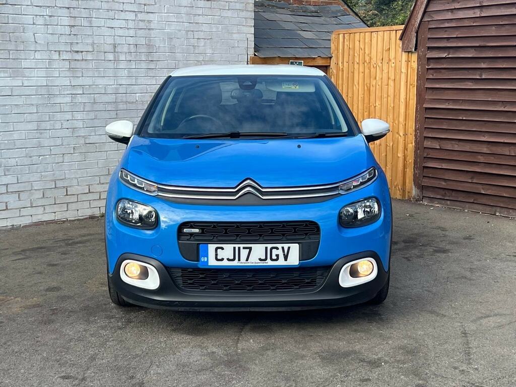 Citroen C3 1.2 Puretech Flair Euro 6 CJ17JGV Blue #2