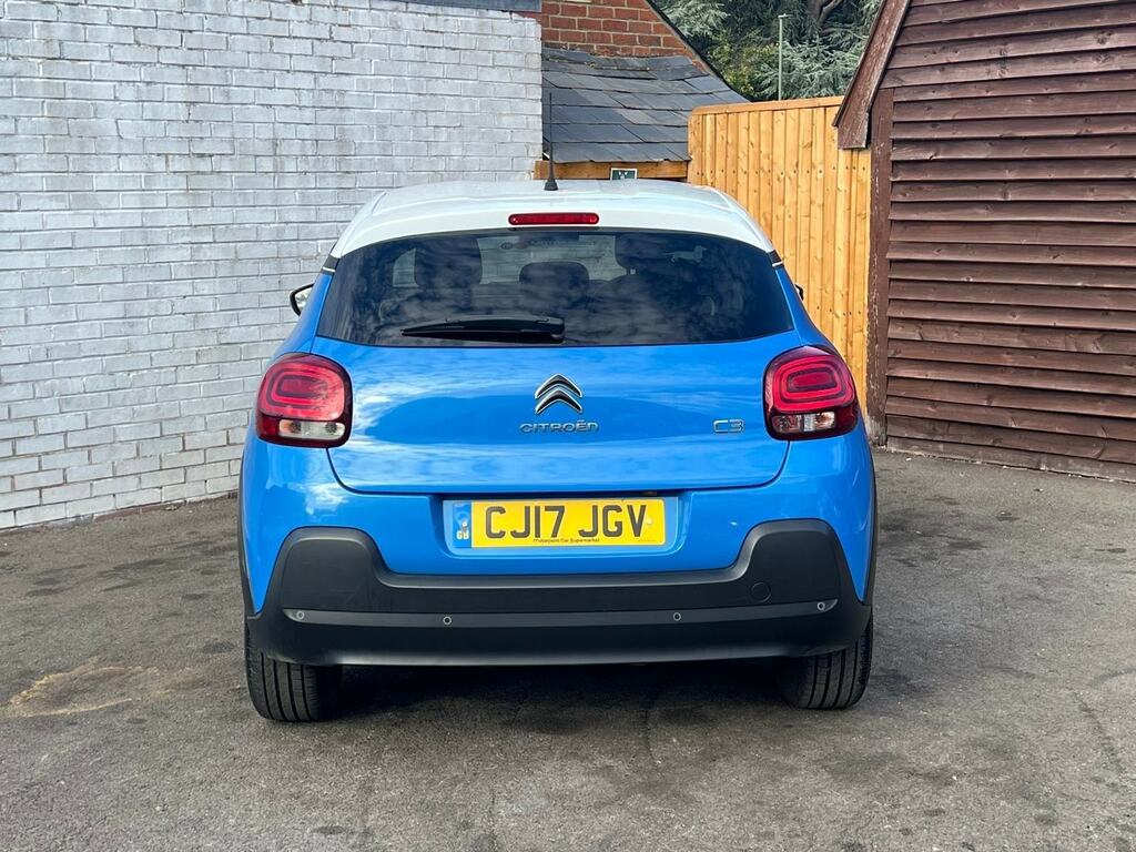 Citroen C3 1.2 Puretech Flair Euro 6 CJ17JGV Blue #5