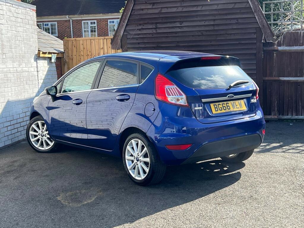 Ford Fiesta 1.0T Ecoboost Titanium Euro 6 Ss Blue #4