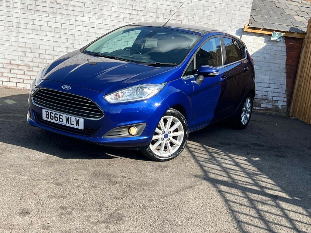 Ford Fiesta 1.0T Ecoboost Titanium Euro 6 Ss Blue #3