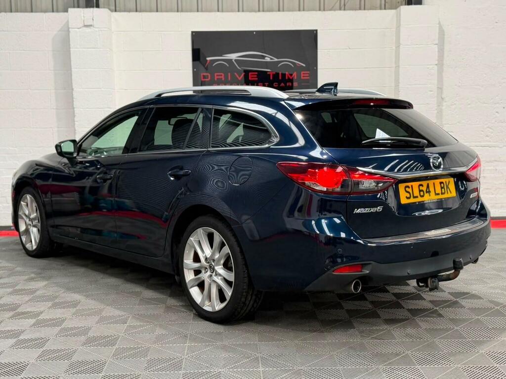Mazda 6 2.2 Skyactiv-d Sport Nav Tourer Euro 6 Ss Blue #4