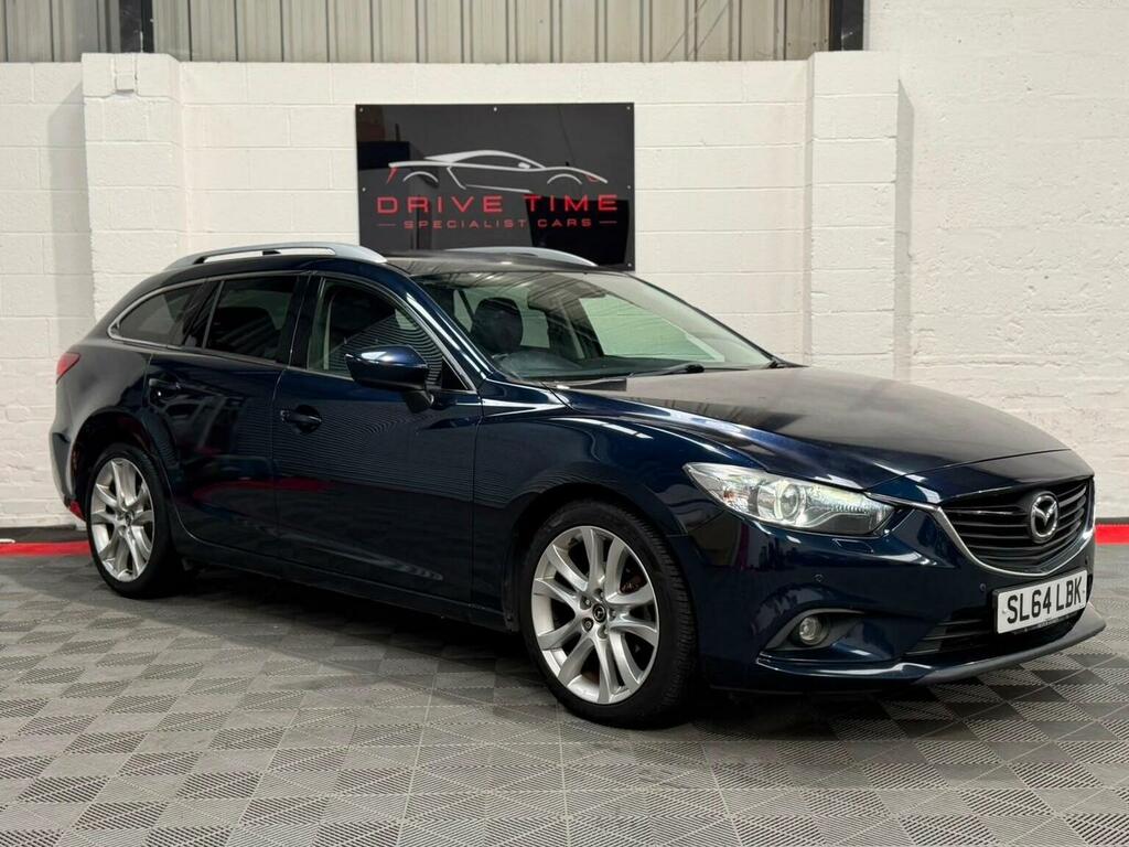 Mazda 6 2.2 Skyactiv-d Sport Nav Tourer Euro 6 Ss Blue