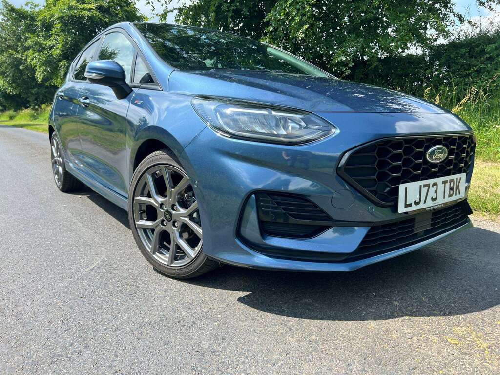 Ford Fiesta St-line Turbo Blue