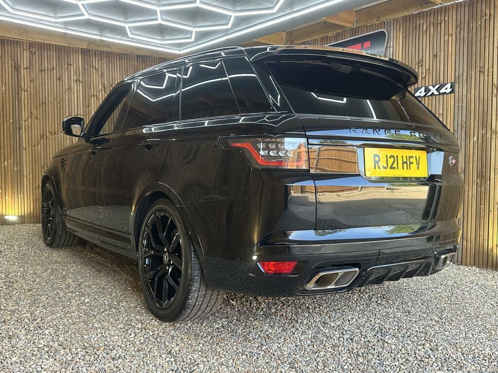 Land Rover Range Rover Sport Svr Black #4