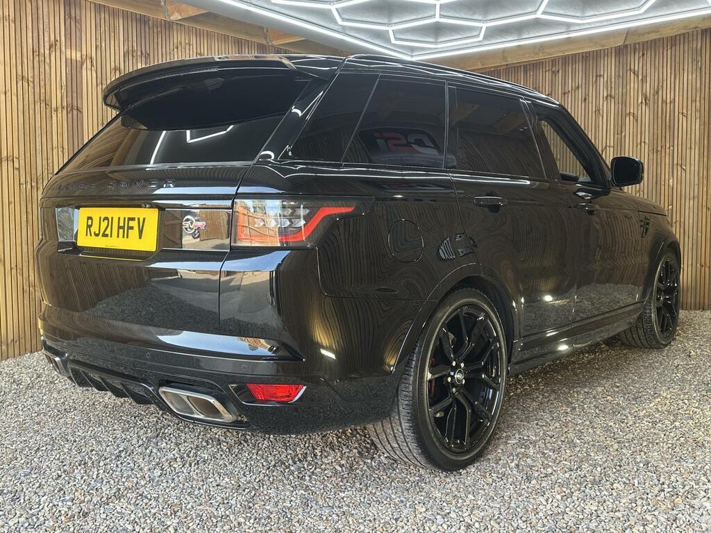 Land Rover Range Rover Sport Svr Black #6