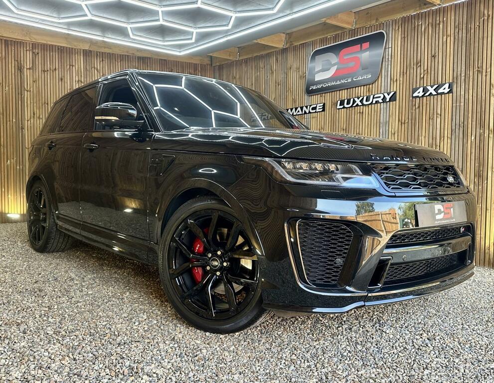Land Rover Range Rover Sport Svr Black