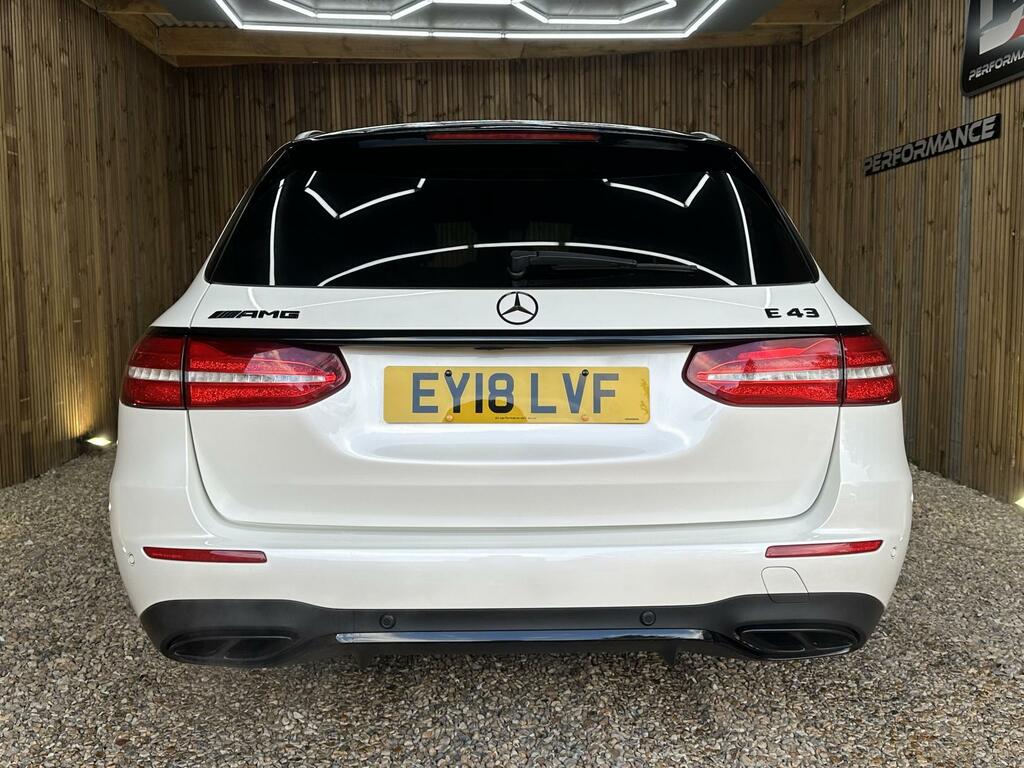 Mercedes-Benz E Class Amg White #5