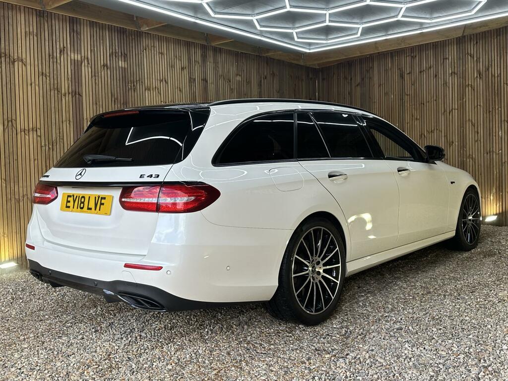 Mercedes-Benz E Class Amg White #6