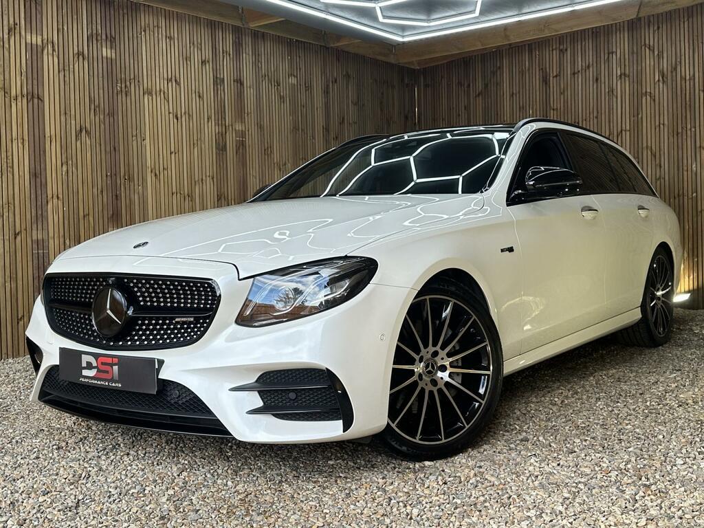 Mercedes-Benz E Class Amg White #3