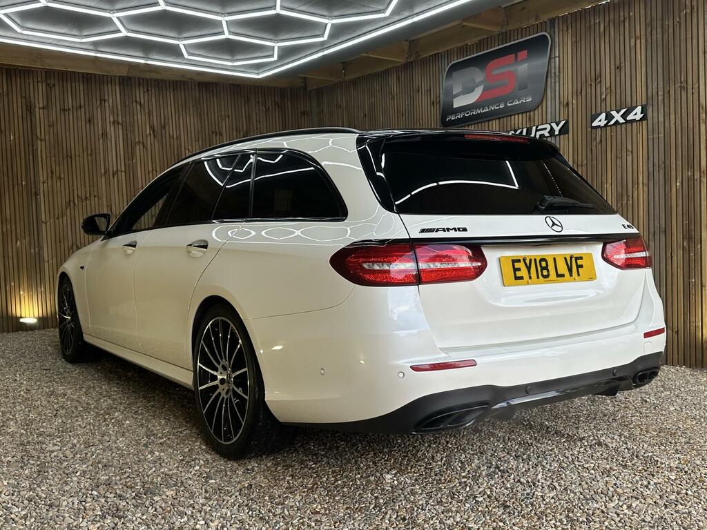 Mercedes-Benz E Class Amg White #4