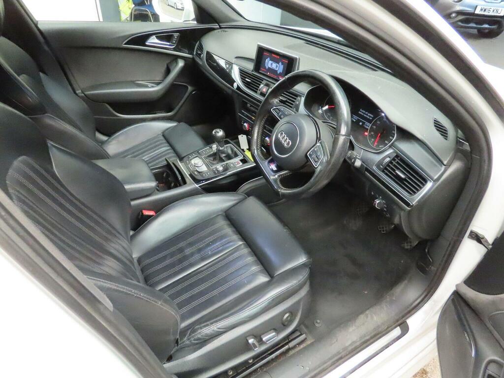 Audi A6 Saloon 2.0 Tdi Ultra Black Edition Euro 6 S S White #6