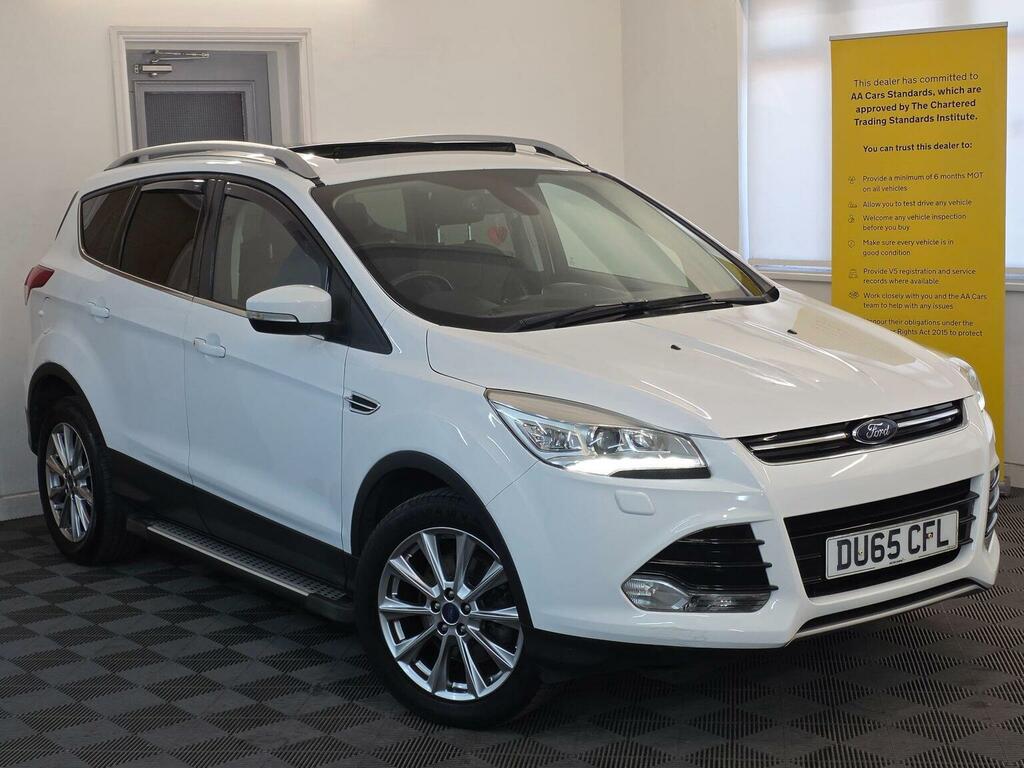 Ford Kuga 2.0 Tdci Titanium X 2Wd Euro 6 S S DU65CFL White #3