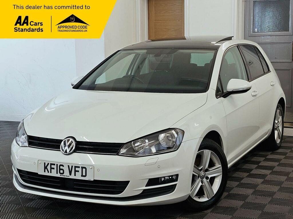 Volkswagen Golf 1.4 Tsi Bluemotion Tech Match Edition Euro 6 S S White