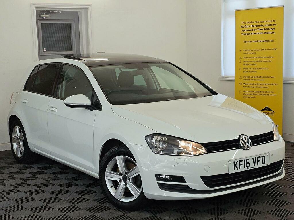 Volkswagen Golf 1.4 Tsi Bluemotion Tech Match Edition Euro 6 S S White #3