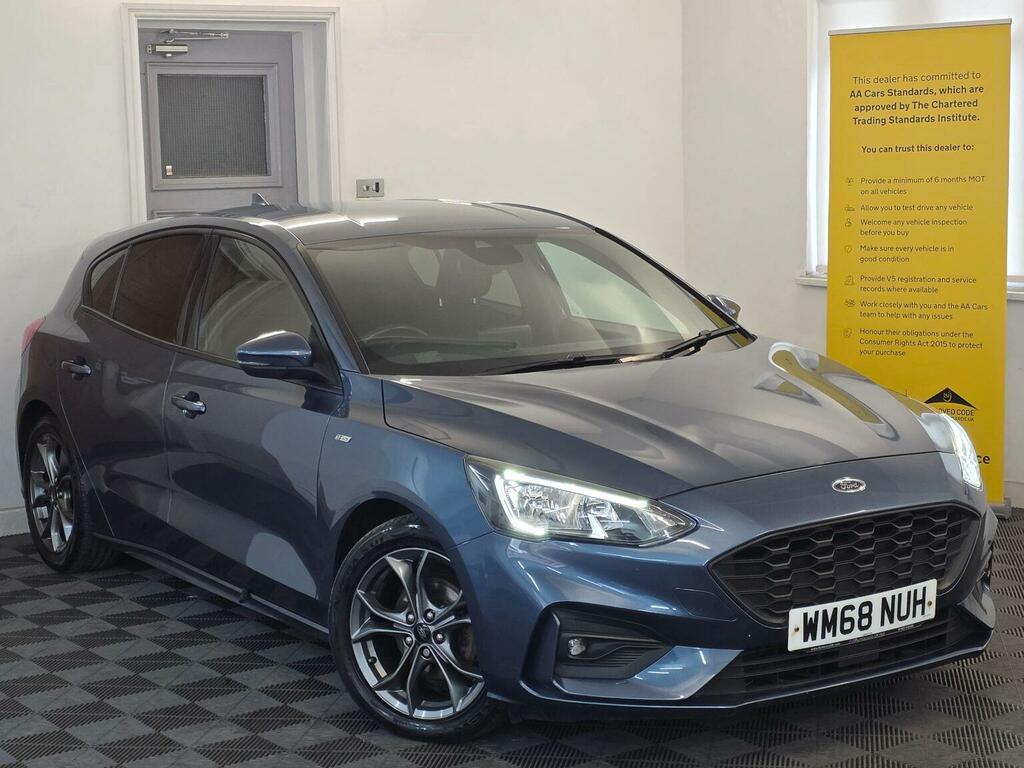 Ford Focus 1.0T Ecoboost St-line Euro 6 S S Blue #3